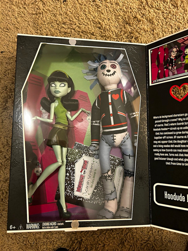 Monster High Scarah Screams 11in Articulated Fashion Doll Original Opened Box