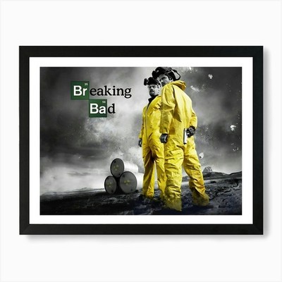 Breaking Bad 23 Kunstdruck gerahmt Wandbild Poster Leinwanddruck Bild