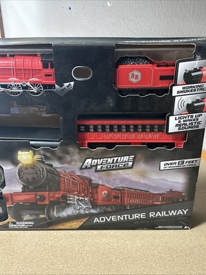 Adventure Force Adventure Railway Electric Train Set 31 pc - Red