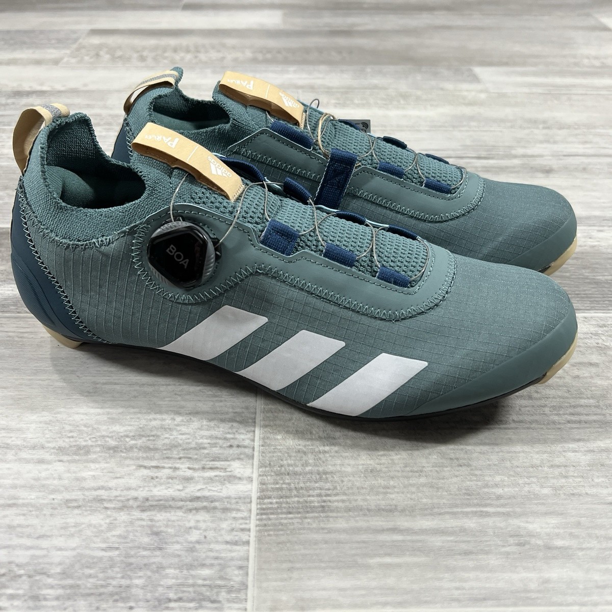 Adidas x The Parley Road Shoe BOA Cycling Shoes Emerald
