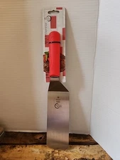 Mercer Culinary M18700RD Millennia 8 x 3" Red Turner"