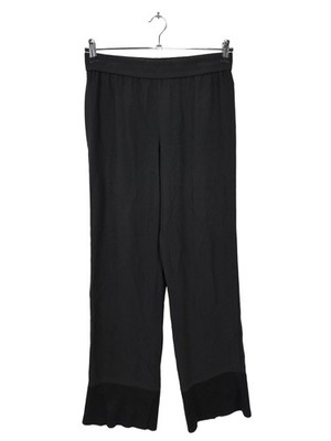 HELMUT LANG Stoffhose Damen Hose Gr. DE 38 schwarz Casual-Look