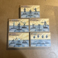 FALLOUT WASTELAND WARFARE Miniatures Board Game New LOT Of 5 Top Dogs Bosses Eye