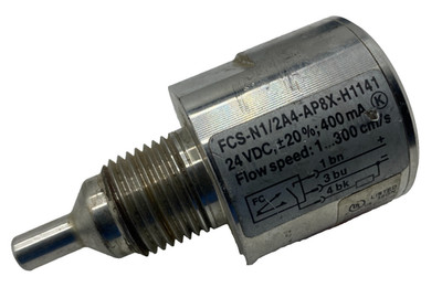 TURCK FCS-N1/2A4-AP8X-H1141 FLOW CONTROL IMMERSION SENSOR 24VDC 400mA  