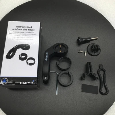 Original Garmin Extended Out Front Mount Bracket Holder Cycling Computer Mount - Image 1 of 3