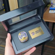 2025 Oklahoma City Thunder Basketball Championship Ring & Inner Ring With BOX