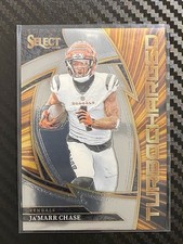 2025 Panini Select Jamarr Chase #15 Turbo Charged Cincinnati Bengals