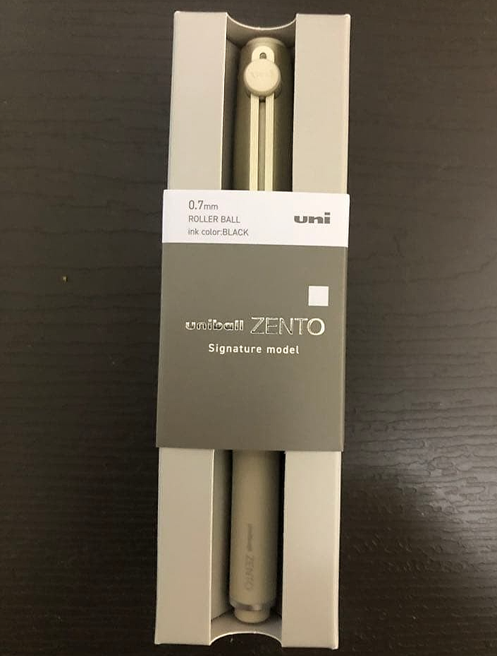 MITSUBISHI PENCIL uniball ZENTO Signature Model 0.7mm Champagne