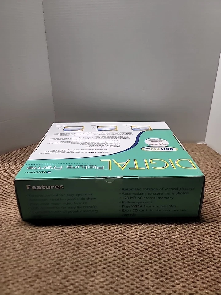 Smartparts SP800B 8-Inch Digital Picture Wood Frame - Image 4 of 4