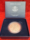 ✨ Storage Find ✨ 2008 W Burnished Silver American Eagle 1 Oz w Box & Capsule