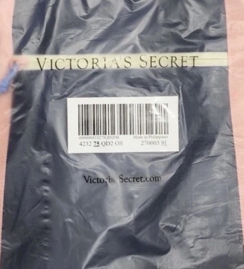 Bolso de Viaje VICTORIA'S SECRET Rosa Lona Nuevo en Paquete Foto 4 de 4
