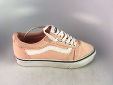 Vans Women's Ward Sneakers Canvas Powder Pink/ White Sz 6.5 US