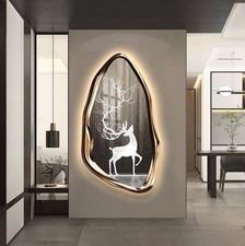 2024 Kreative 3D Wanddeko Modern Licht Luxus Eingangsdekoration Malerei...