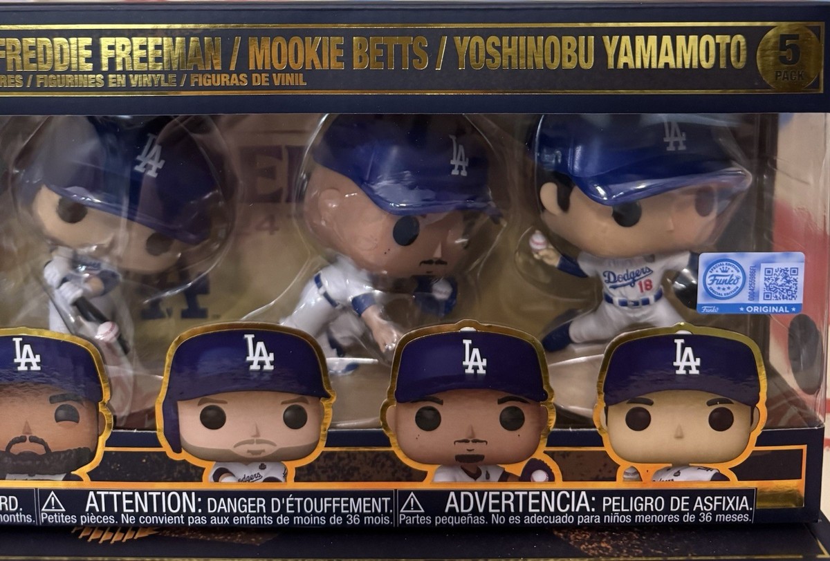 funko pop ロサンゼルスドジャース　ワールドシリーズチャンピオン5パック Pop! Los Angeles Dodgers 2024 MLB World Series Champions 5-Pack