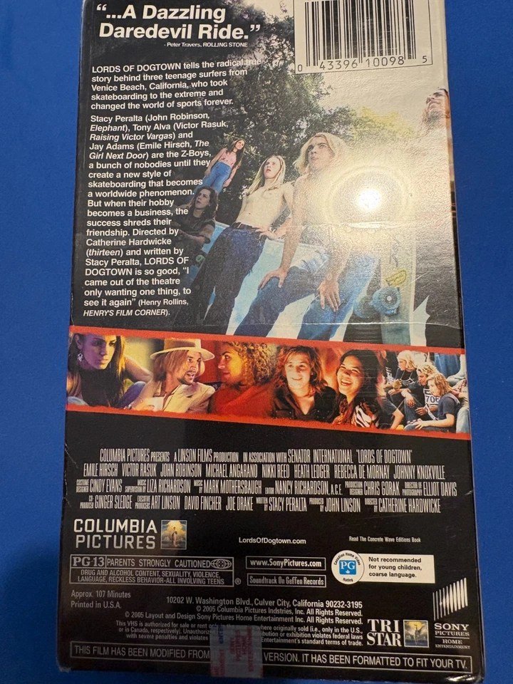 Lords of Dogtown VHS 2005 Sealed - Image 2 of 4