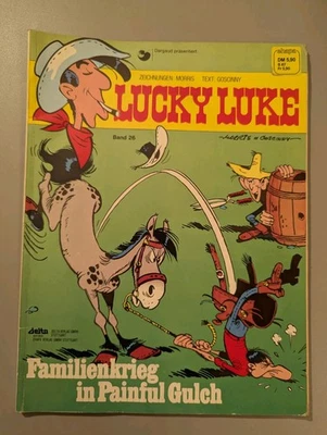Lucky Luke Album Band 26- Nachdruck - Delta Verlag- 1984 - Softcover- - Bild 1 von 4