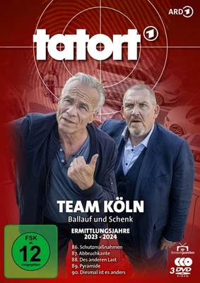 Tatort Köln - Ballauf und Schenk: Ermittlungsjahre 2023-2024/Fall 86-90 [3 DVDs] - Bild 1 von 4