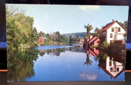 Vintage Postcard "The Old Mill Pond, Londonderry, VT" #97246
