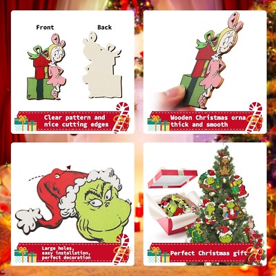 Hanging Ornament: Grinch - Tree - Magical Gifts