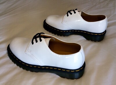 New! Dr Martens 1461 Bex Unisex US Men's 8/ Women's 9/ UK 7 White