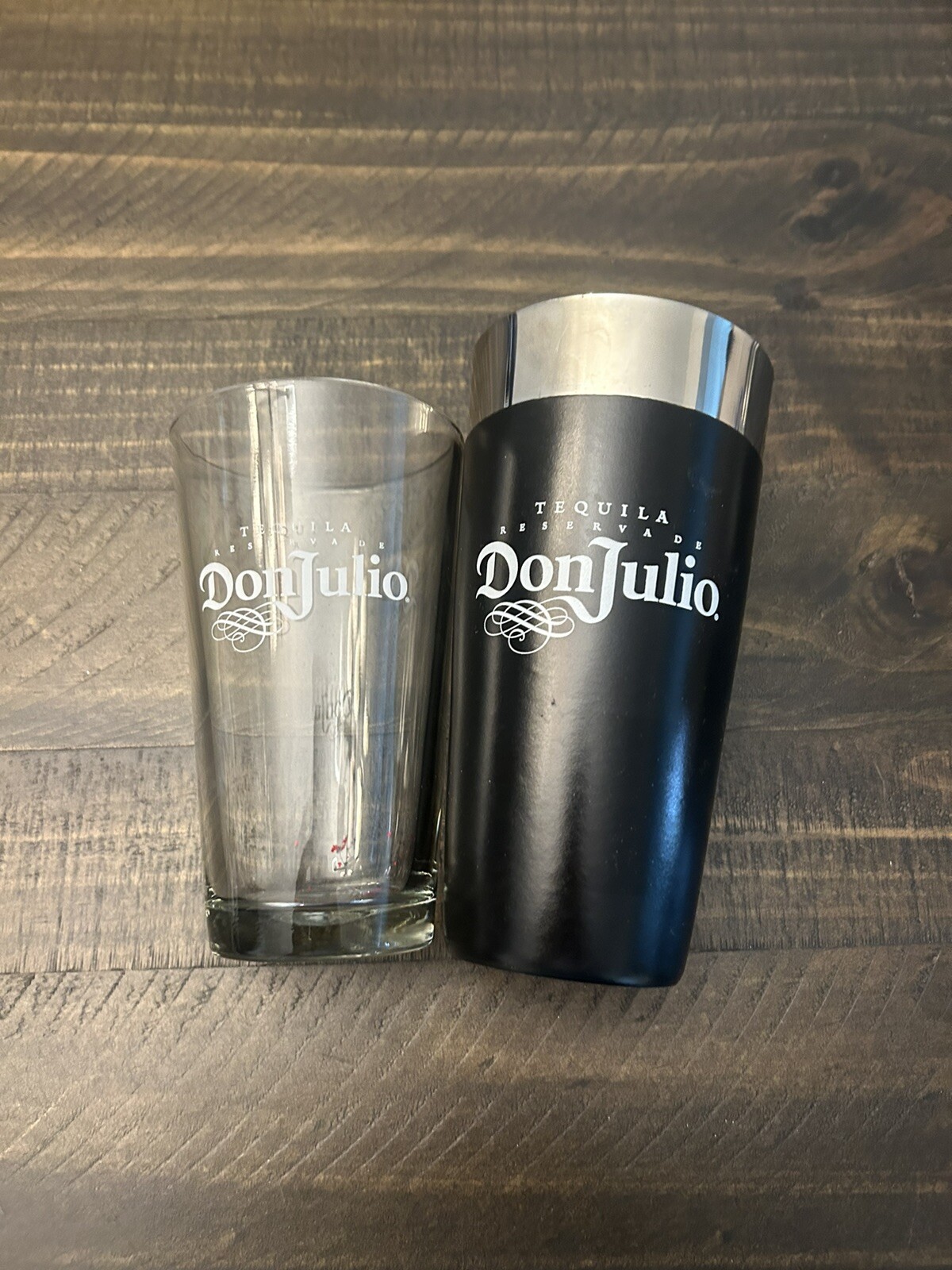 Don Julio Tequila Glass / Shaker Large New Promotional Item