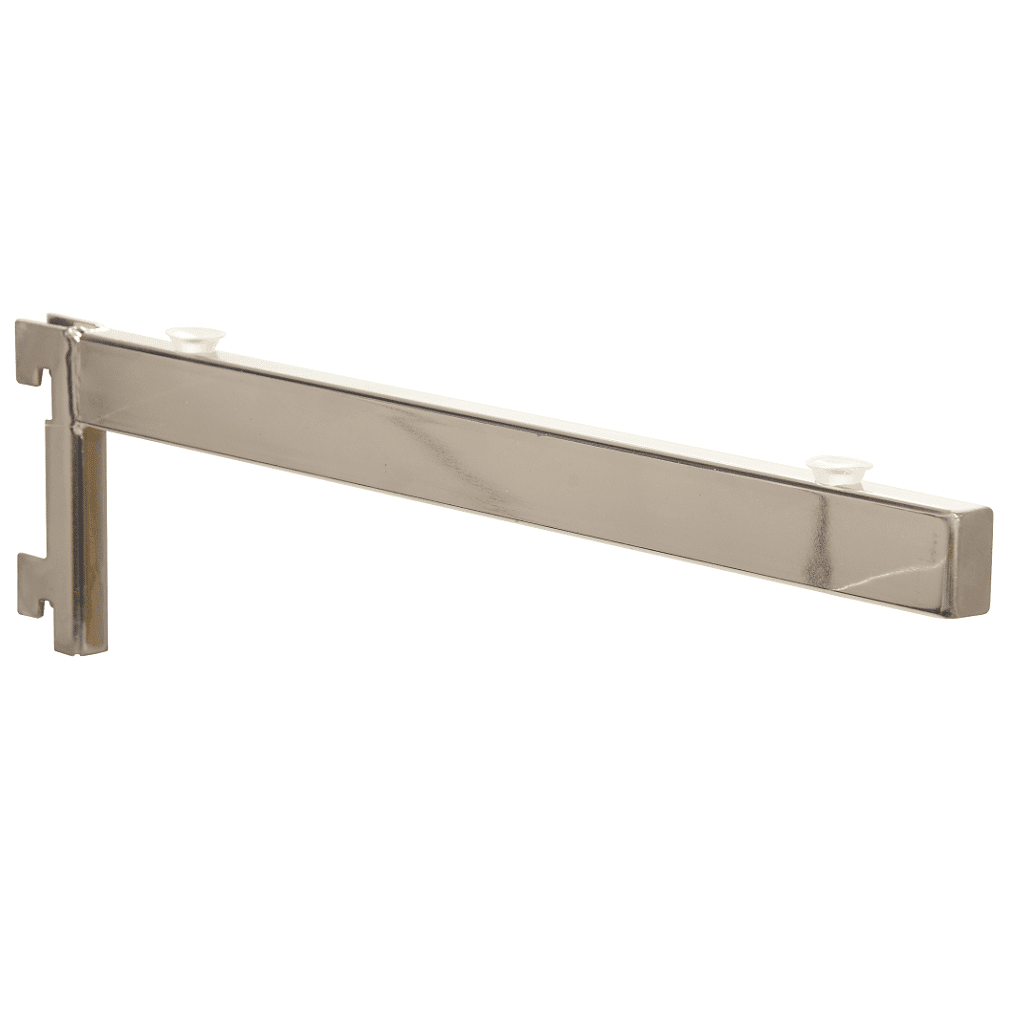 R1352 - Glass Shelf Bracket to fit 32mm Twinslot Upright - 400mm