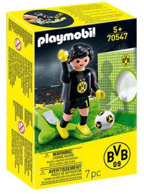 PLAYMOBIL  70547 BVB Fußball Figur NEU - Sonderfigur Borussia Dortmund