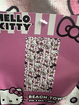 Hello Kitty Beach Towel