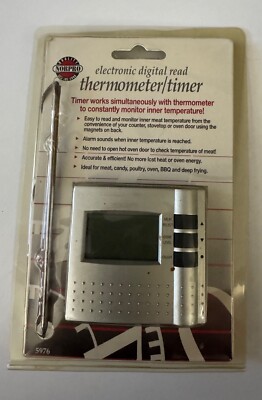 Norpro Electronic Digital Cooking Thermometer Timer Constant Monitor