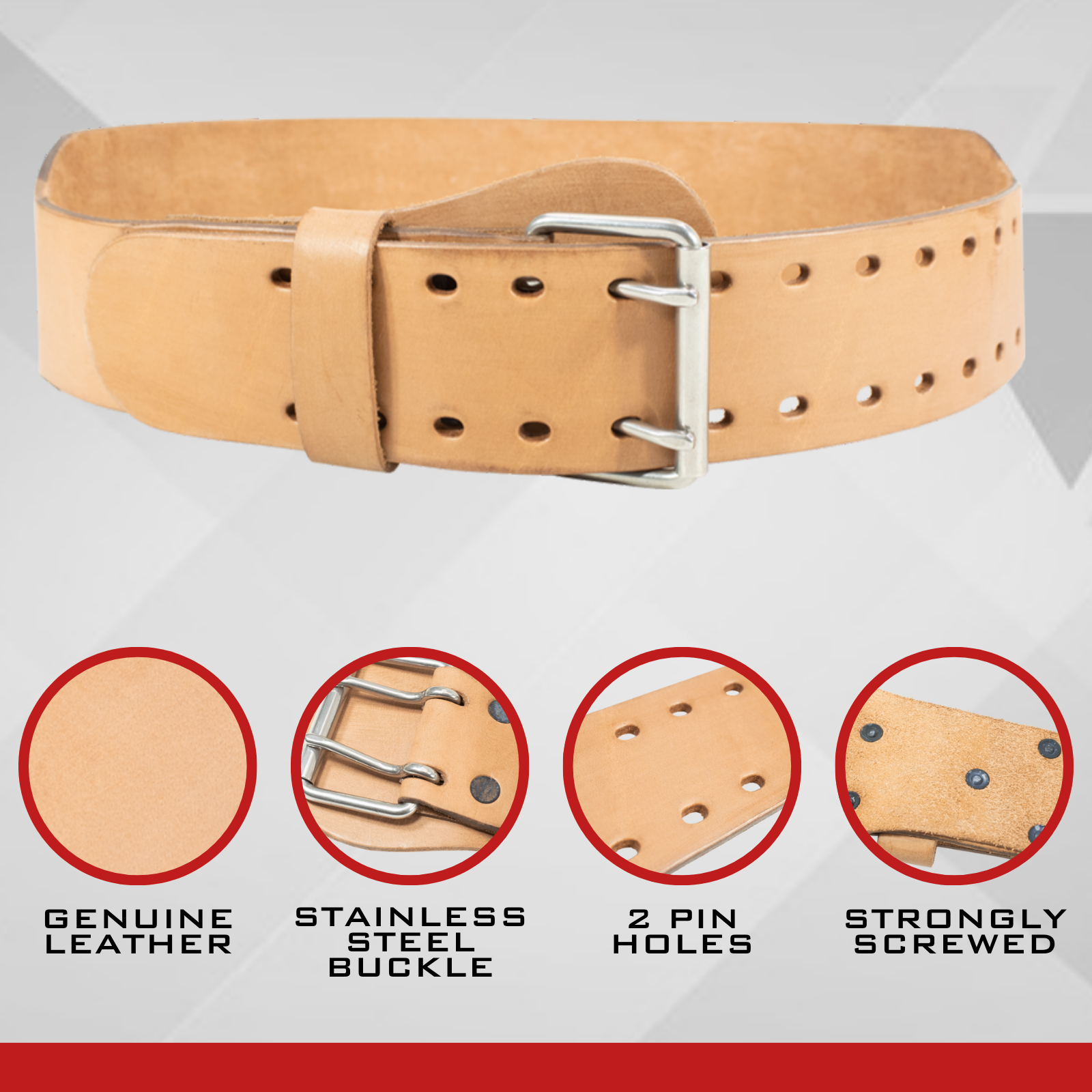 Genuine Leather Weight Lifting Belt Gym Training Belt for Men/Women, Power Lift eBay