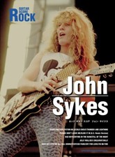 ROCK GUITAR SCORE JOHN SYKES JAPAN GUITER TAB