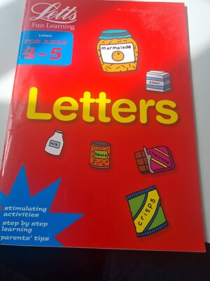 Letters Age 4-5 by Letts fun learning (Paperback, 2003)