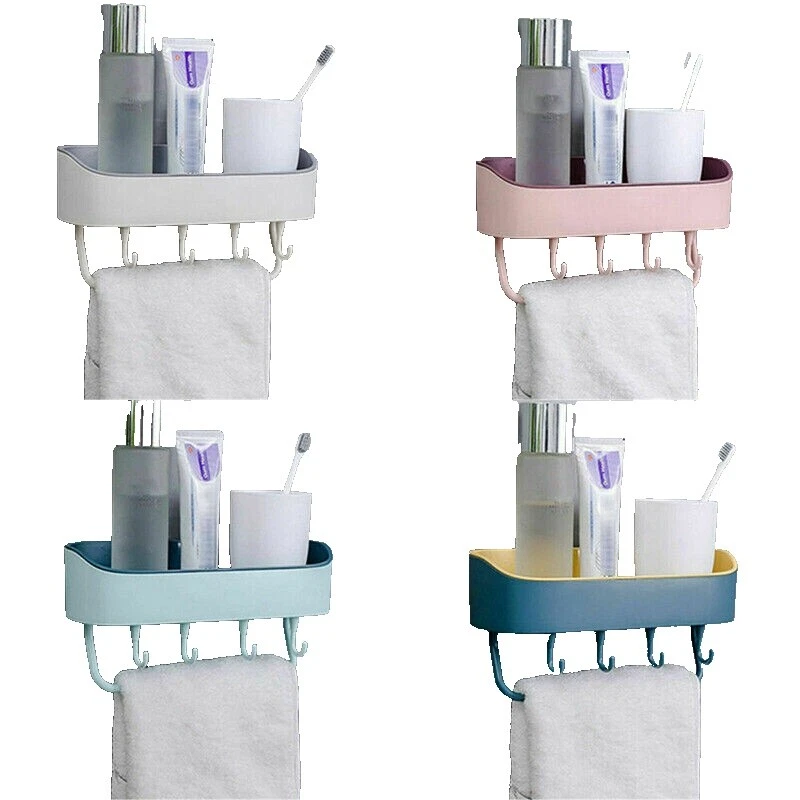 Bañera de plástico blanco Bastidores de Baño