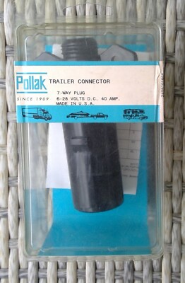 Pollak Aftermarket 11-704 Heavy Duty 7-Way Nylon Plug