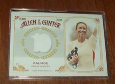 2015 Topps Allen & Ginter Megan Kalmoe Swatch Card