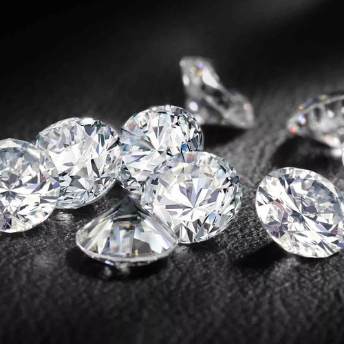 1 CT Natural White Diamond 4 mm 4 Pcs Round Cut VVS1 D Grade Certified H4 - Picture 3 of 8