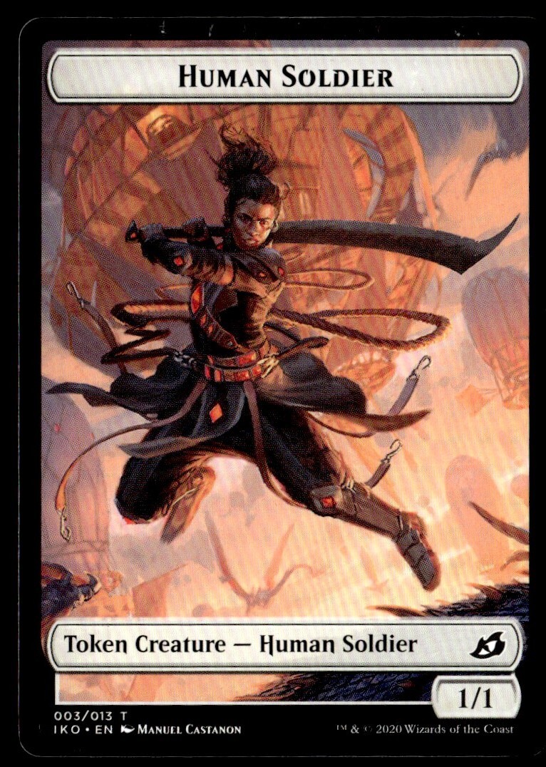 2020 Ikoria: Lair of Behemoths Tokens Human Soldier Token/Common #3