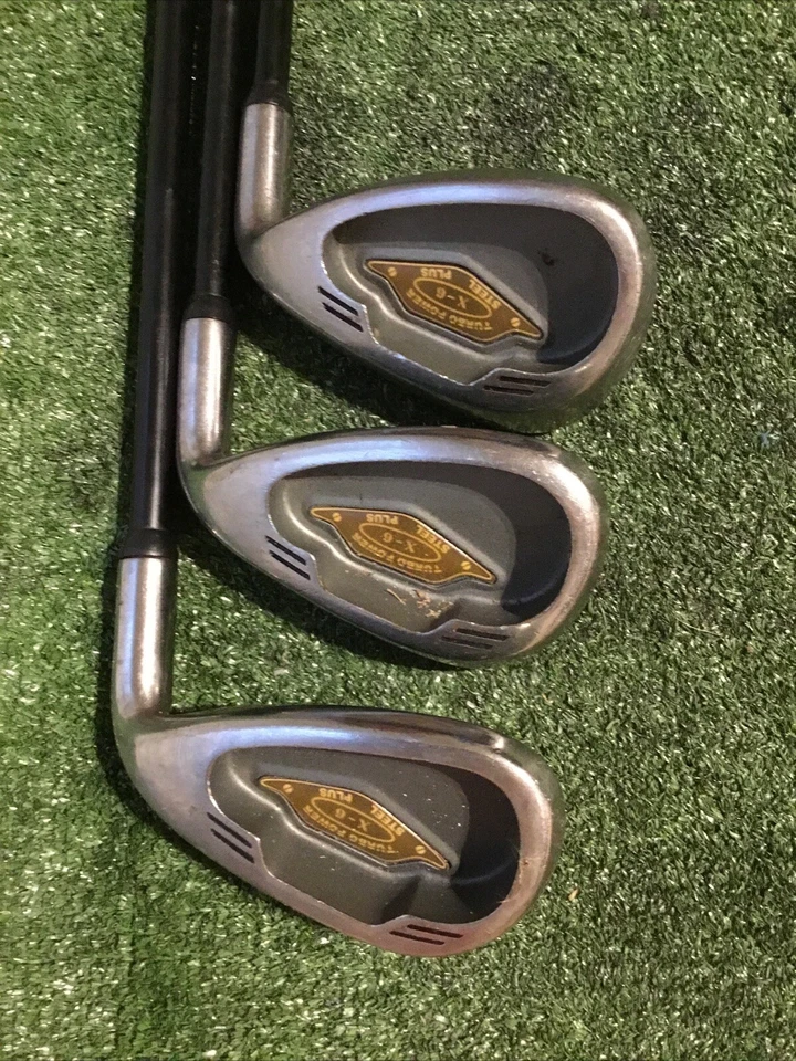 Turbo Power X-6 Steel Plus Iron Set (6-PW-SW) SK Fiber CGH 24 Graphite Shafts - Image 4 of 4