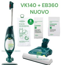 VORWERK FOLLETTO VK140 NUOVO CON BATTITAPPETO SACCHETTI ORIGINALI 36 M GARANZIA