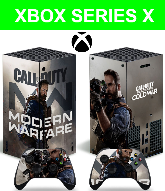 COD Xbox Series X Decal Sticker Skin Wrap Vinyl + Controller