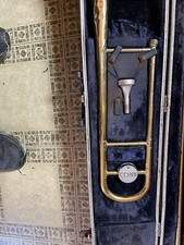 Vintage Conn Director Slide Trombone w/ Hard Case and Mouthpiece Untested