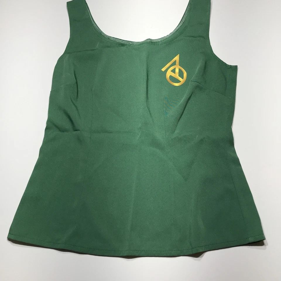 KPOP Danganronpa Mahiru Koizumi Disfraz Conjunto Camiseta sin mangas Falda plisada para mujer XS Foto 2 de 4