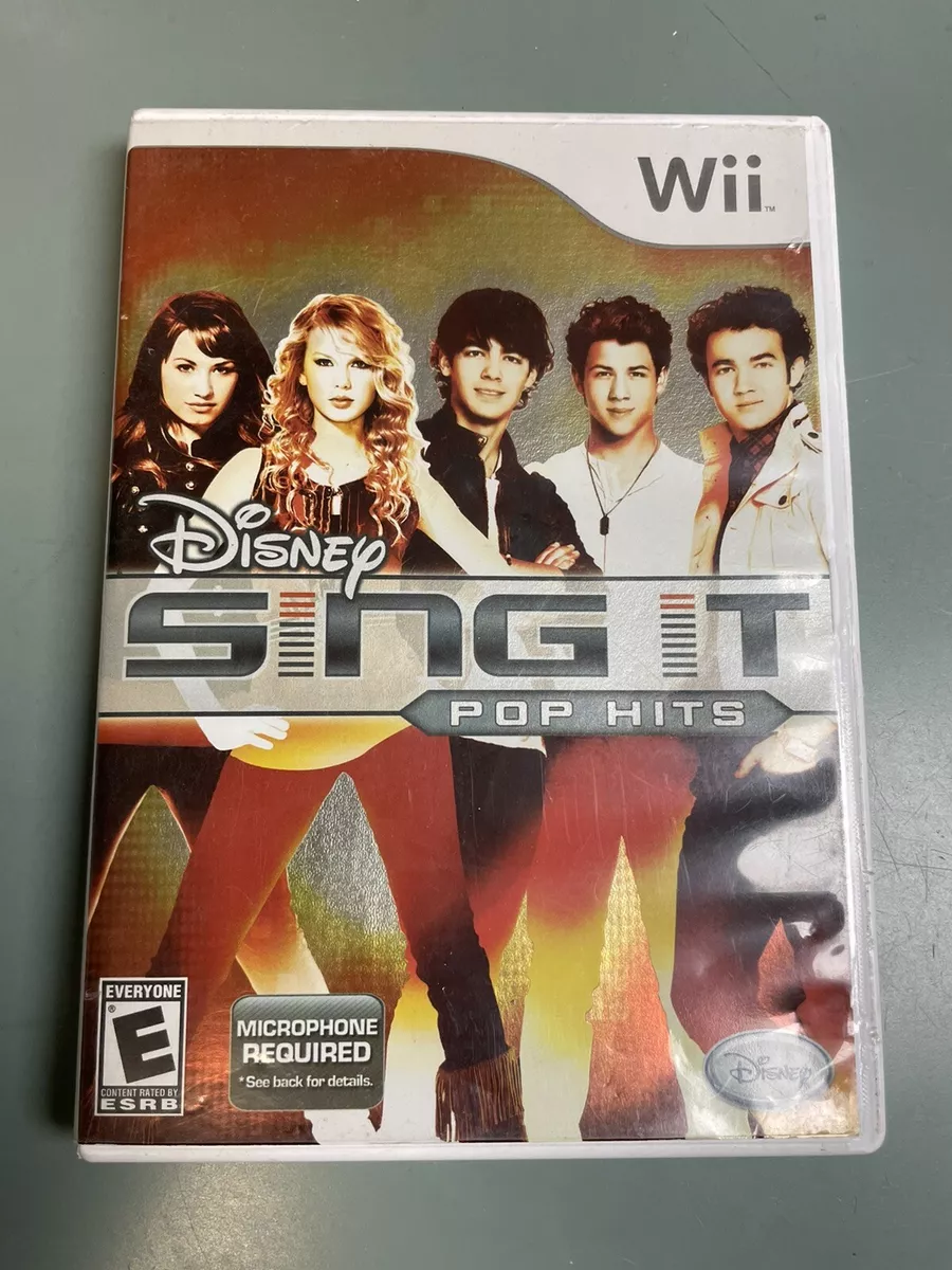 Disney sing it cheap pop hits wii
