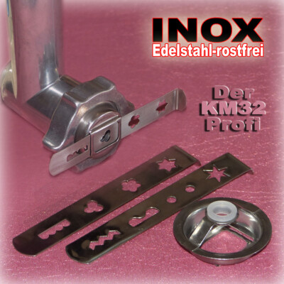    SPRITZGEBÄCKVORSATZ   für z.B. KITCHEN AID Fleischwolf Gr. 5 Küchenmaschine
