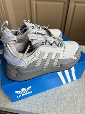 New Adidas NMD_ V3 Women Shoes. Gray, Size 6.5. 