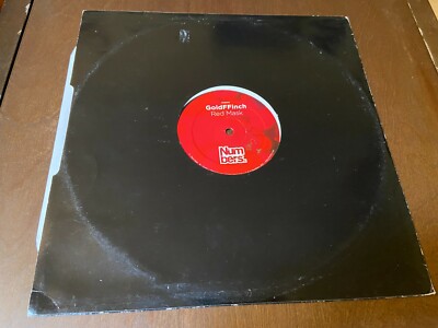 GoldFFinch~Red Mask~VG+ 12'' SINGLE~UK~Numbers~Electronic Techno DJ EDM~FAST SHIP