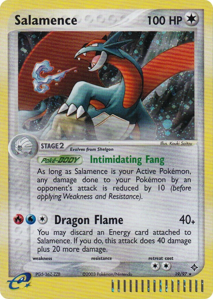 Salamence 19/97 Nintendo for sale | eBay