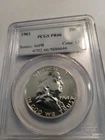 1961 FRANKLIN PROOF 66 SILVER HALF DOLLAR 50 CENT COIN PCGS