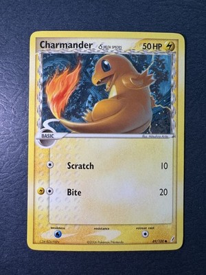 Pokemon TCG Charmander (Delta Species) 49/100 Crystal Guardians Common