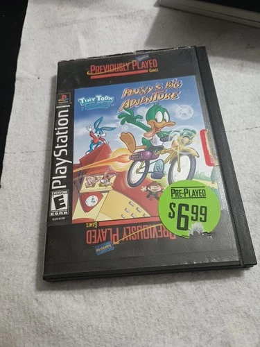 Tiny Toon Adventures: Plucky's Big Adventure (Sony PlayStation 1, 2001)